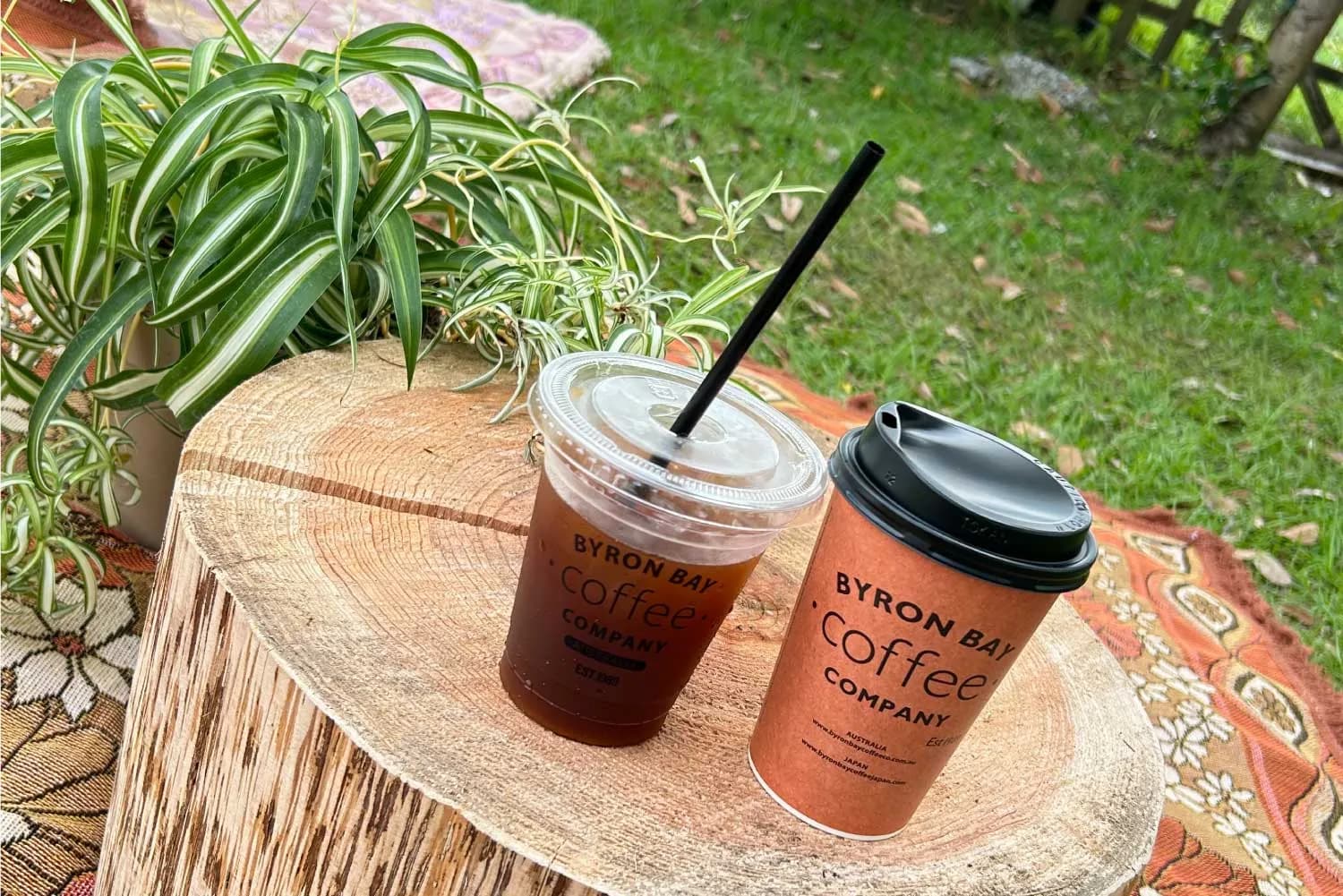 Byron Bay Coffee でコーヒータイム